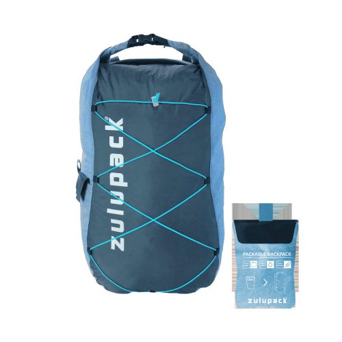 Wodoodporny plecak - Zulupack Quokka 12L – IP66 - niebieski